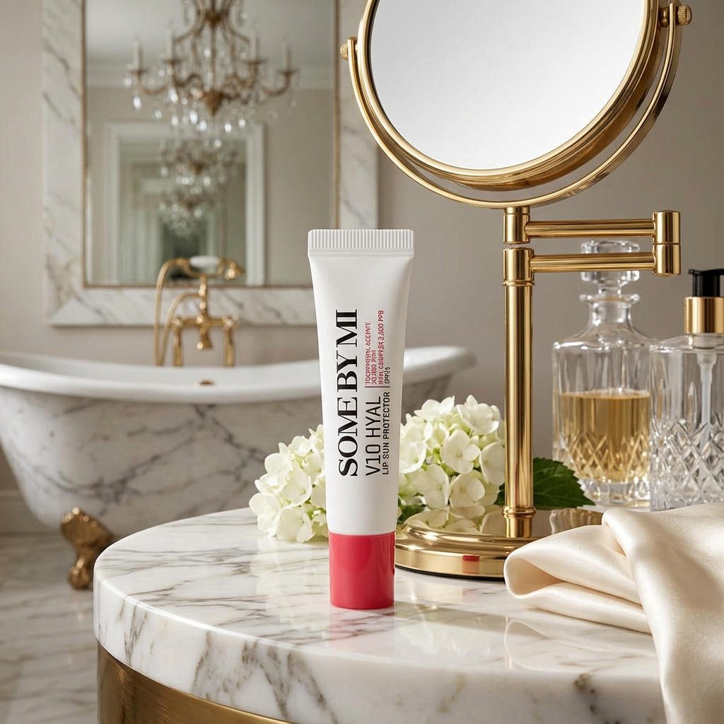 SOME BY MI - V10 HYAL Lip Sunprotection SPF15 - Ochranný balzám na rty s SPF15 odstín BERRY - 7 ml