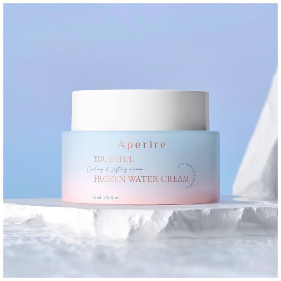 APERIRE - Youthful Frozen Water Cream - Chladivý krém pro pro omlazení peti- 45 ml