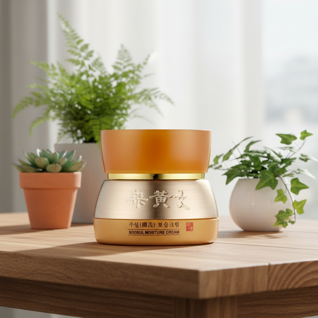 SOOSUL - Deep Vitality Moisture Cream - Pečující, vyživující a zpevňující krém - 50 ml