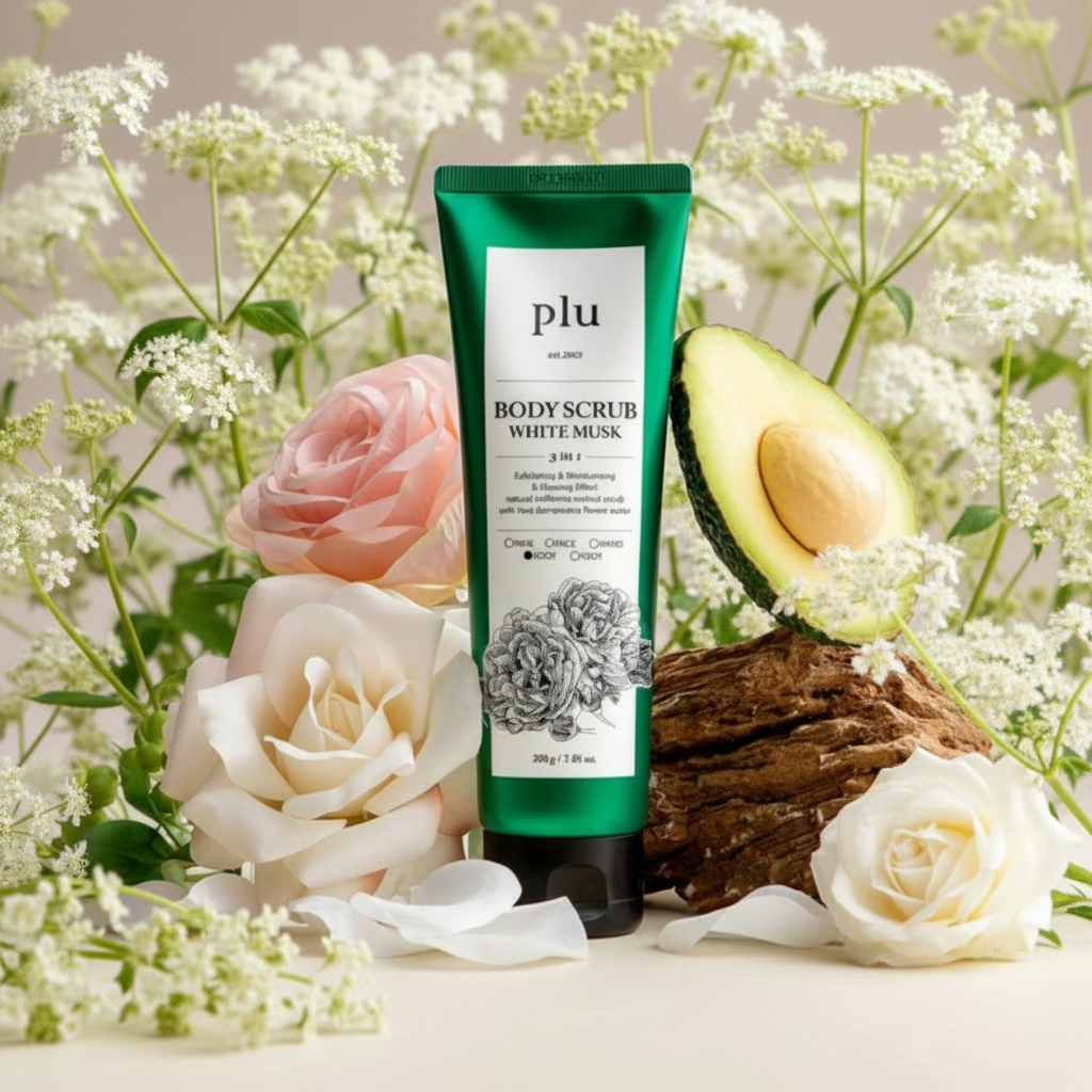 PLU - Body Scrub White Musk - Tělový peeling White Musk - 200 g