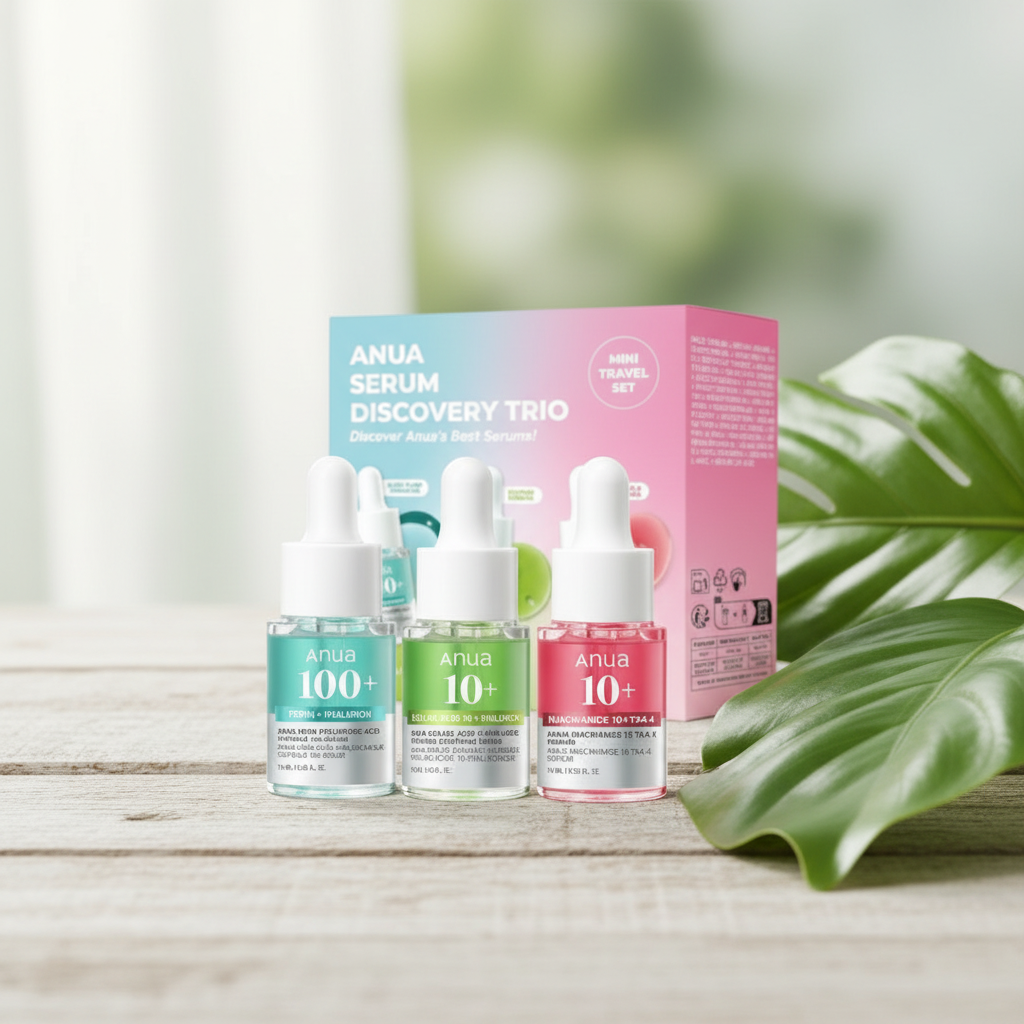 ANUA - Serum Mini Trio Set - Sada mini tří sér - 3x10 ml