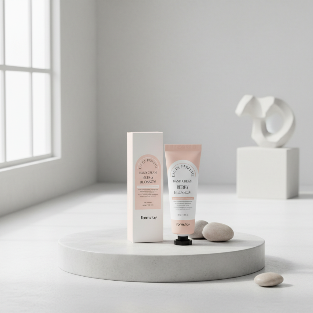 Farm Stay - Eau De Parfume Hand Cream Berry Blossom - Parfemovaný krém na ruce s ovocno-květinovou vůní - 100 ml