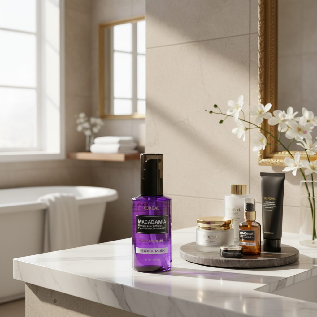 Kundal Hair Serum - Regenerační vlasové sérum s vůní WHITE MUSK - 100 ml