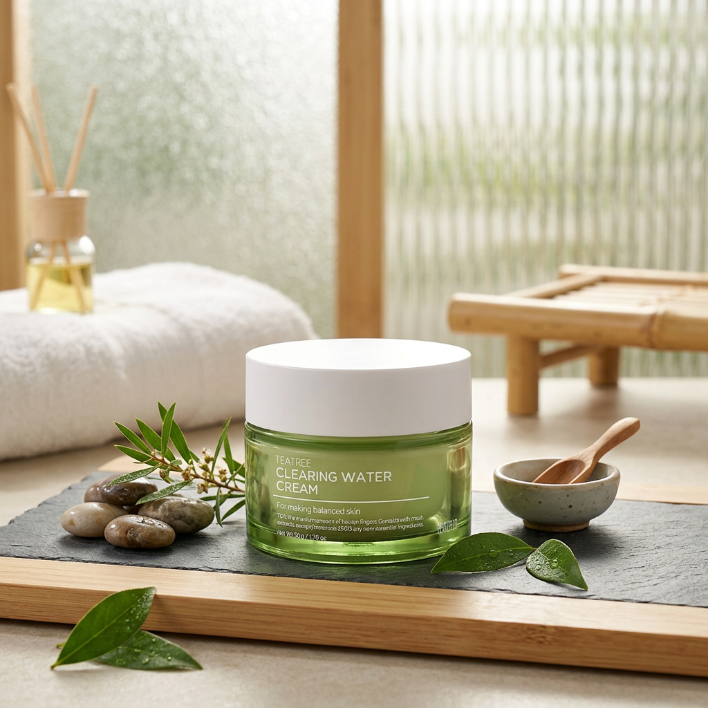 TENZERO - Teatree Clearing Water Cream - Hydratační krém s tea tree - 50 ml