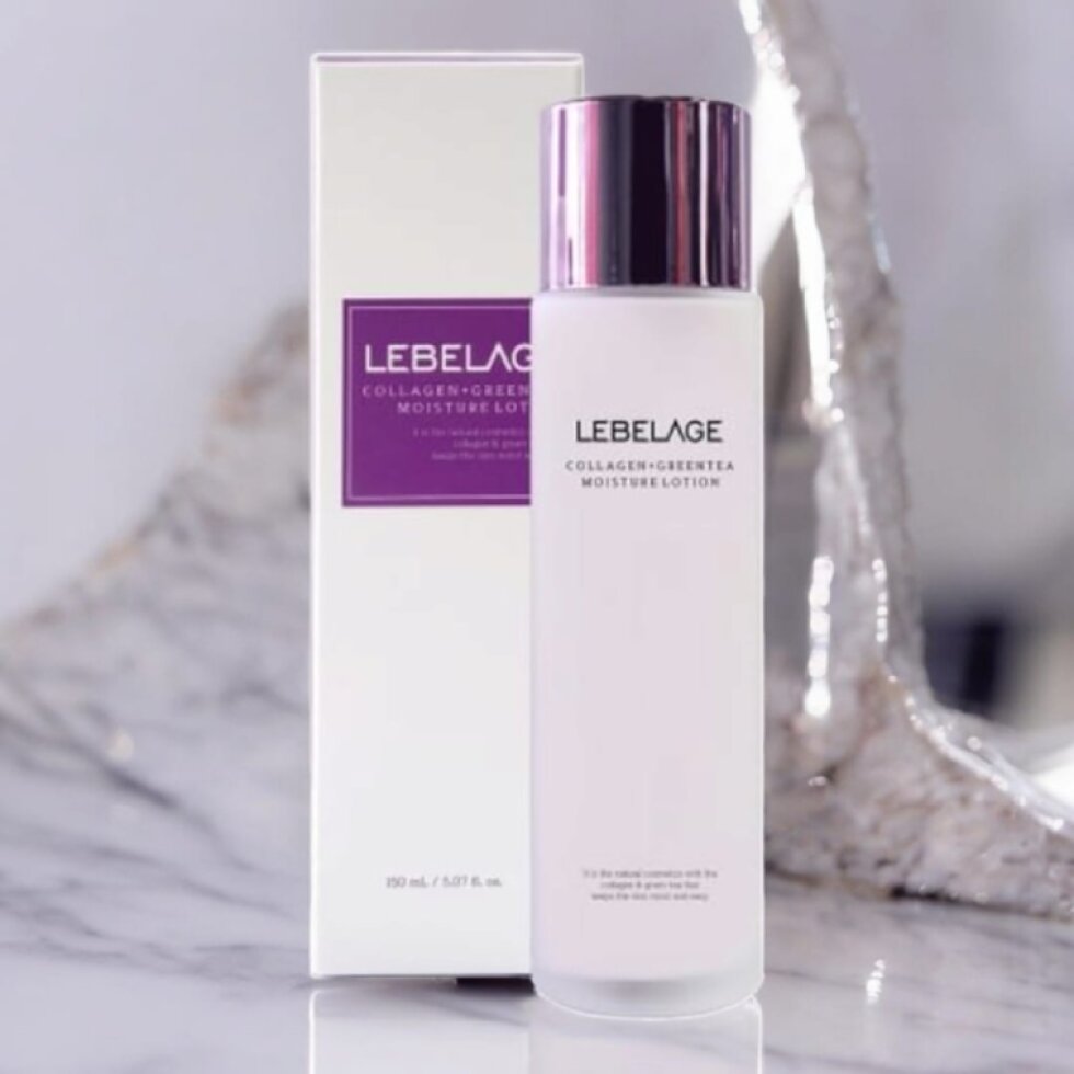 LEBELAGE - Collagen+Green Tea Moisture Skin - Vyživující toner s kolagenem a zeleným čajem - 150 ml