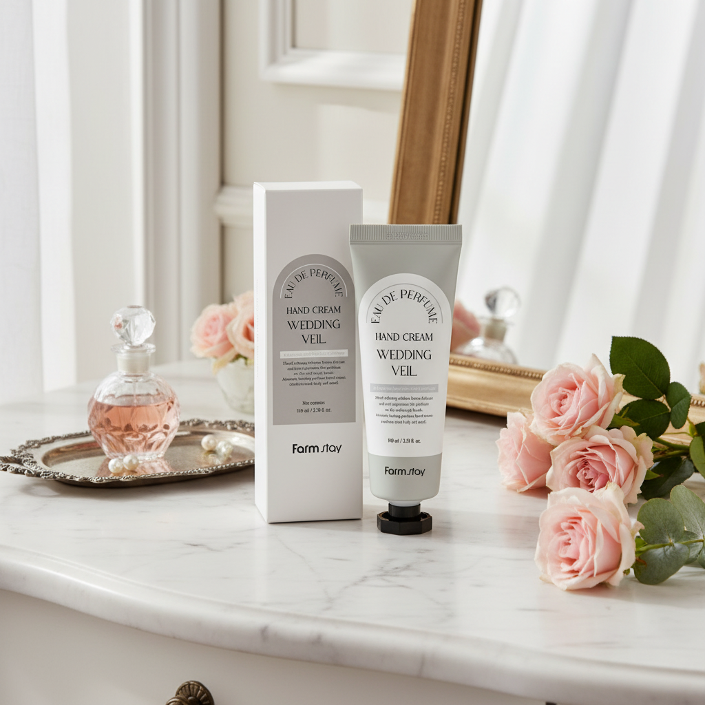 Farm Stay - Eau De Parfume Hand Cream Wedding Veil - Parfemovaný krém na ruce s jemnou vůní květin - 100 ml