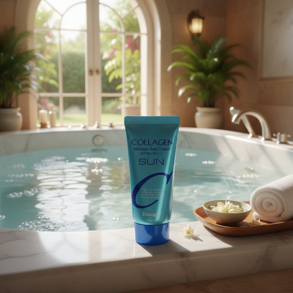 ENOUGH - Collagen Moisture Sun Cream - Kolagenové, hydratační SPF50+ PA+++ - 50 g