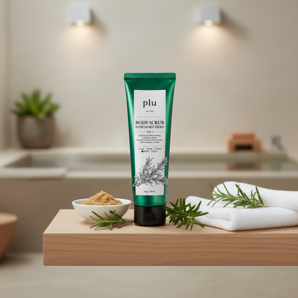 PLU - Body Scrub Rosemary Herb - Tělový peeling Rosemary Herb - 200 g