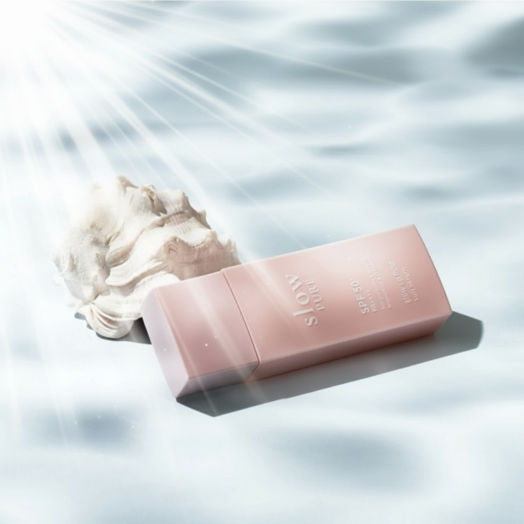 SLOWPURE - Glow Up Fluid Suns Serum - Rozjasňující fluidní opalovací sérum - 50 ml