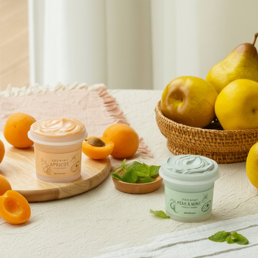 SKINFOOD - Pear Mint Food Mask - Hruškovo-mátová maska s jemným exfoliačním účinkem - 120 g