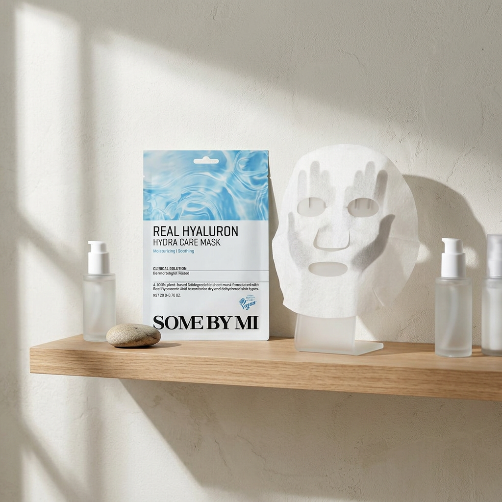 SOME BY MI - Real Hyaluron Hydra Care Mask - Hydratační plátýnková maska - 20 g