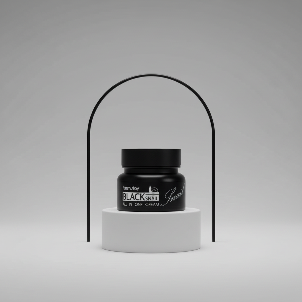 Farm Stay - Black Snail All-In-One Cream - Pleťový krém se šnečím extraktem - 100 ml