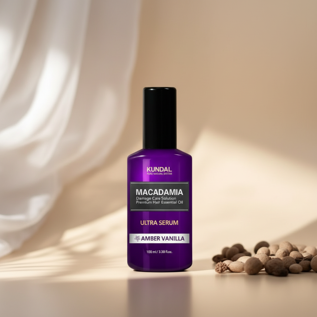 Kundal Hair Serum - Regenerační vlasové sérum s vůní AMBER VANILLA - 100 ml