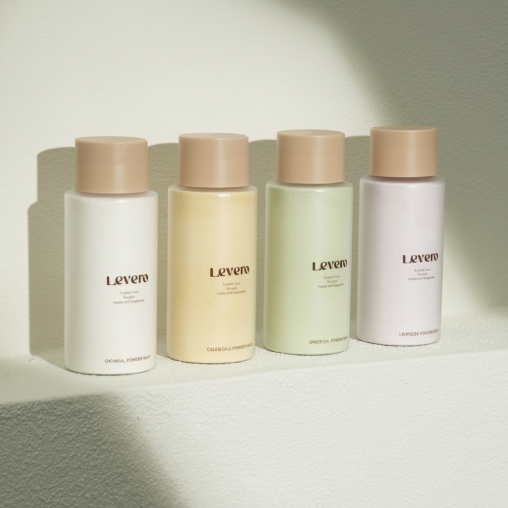 LEVERO - Power Wash Oatmeal - Ovesný čisticí pudr - 200 g