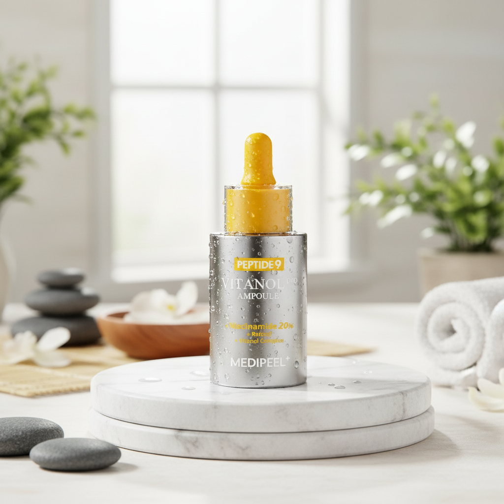 MEDI-PEEL- Peptide9 Vitanol Ampoule Pro - Rozjasňující ampule s peptidy a niacinamidem - 30 ml