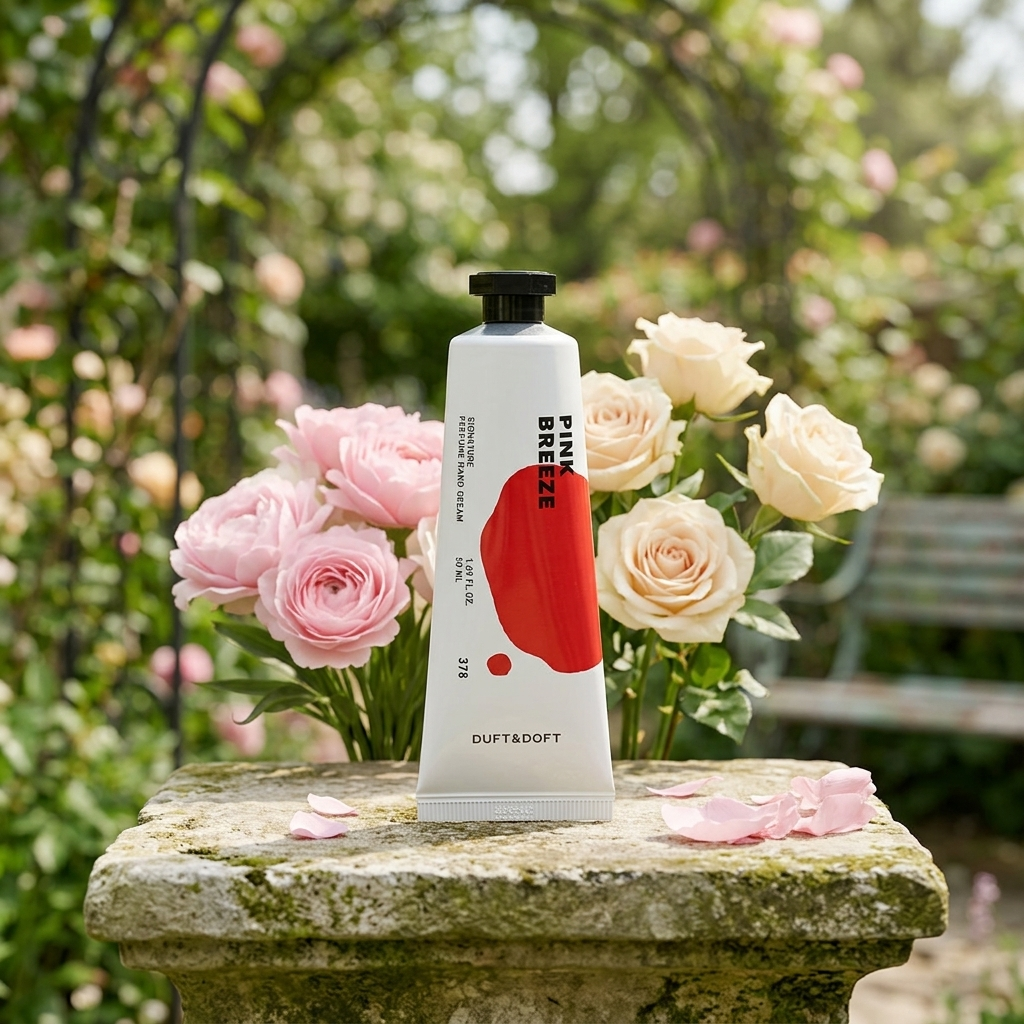 DUFT & DOFT - Signature Perfume Hand Cream Pink Breeze - Parfémovaný krém na ruce Pink Breeze - 50 ml