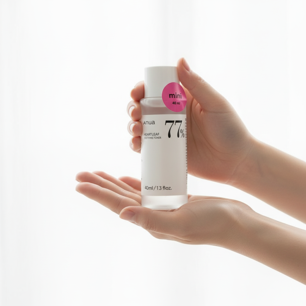 ANUA - Heartleaf 77% Soothing Toner MINI - Zklidňující tonikum na obličej - 40 ml