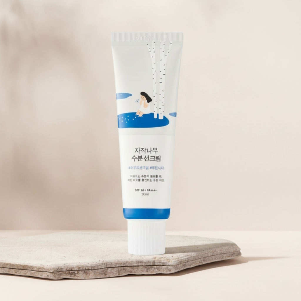 ROUND LAB - Birch Juice Moisturizing Sun Cream SPF50+ PA++++ - Hydratační SPF krém - 50 ml