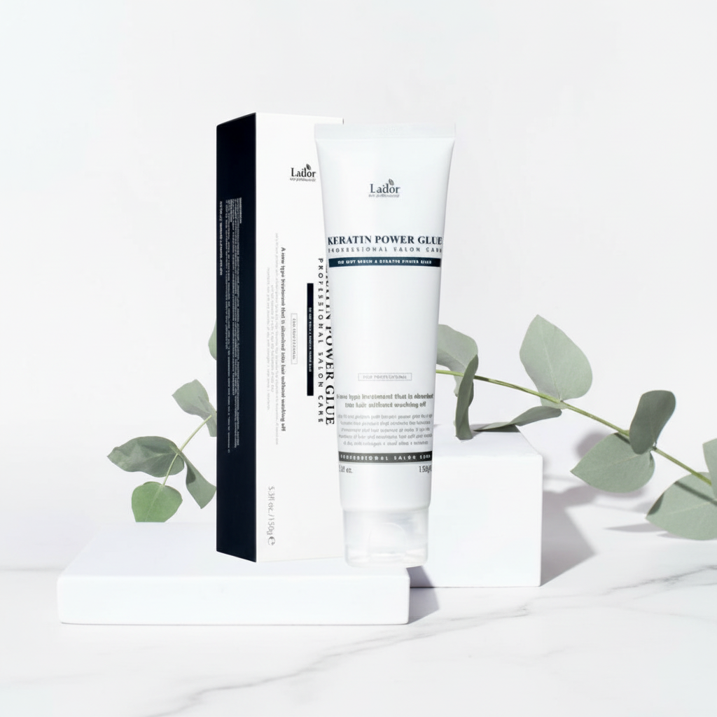 Lador - Keratin Power Glue - Bezoplachová vlasová péče s keratinem - 150 g