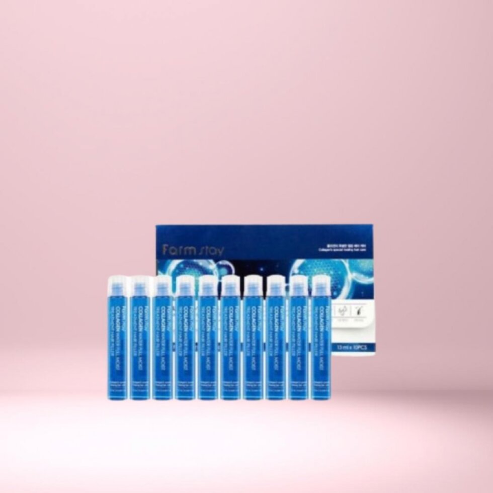 Farm Stay - Collagen Water Full Moist Treatment Hair Filler - Hydratační ampule na vlasy s kolagenem - 1ks