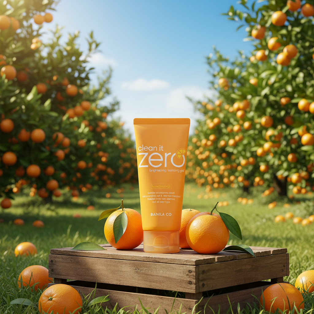 Banila Co - Clean It Zero Brightening Peeling Gel - Čisticí peelingový gel s olejem z mandarinkové kůry - 120 ml