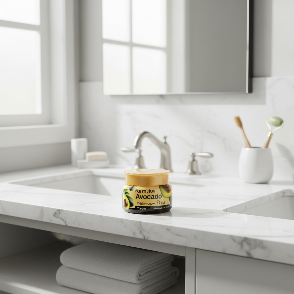 FARM STAY - Avocado Premium Pore Cream - Krém na obličej s avokádovým olejem - 100 ml