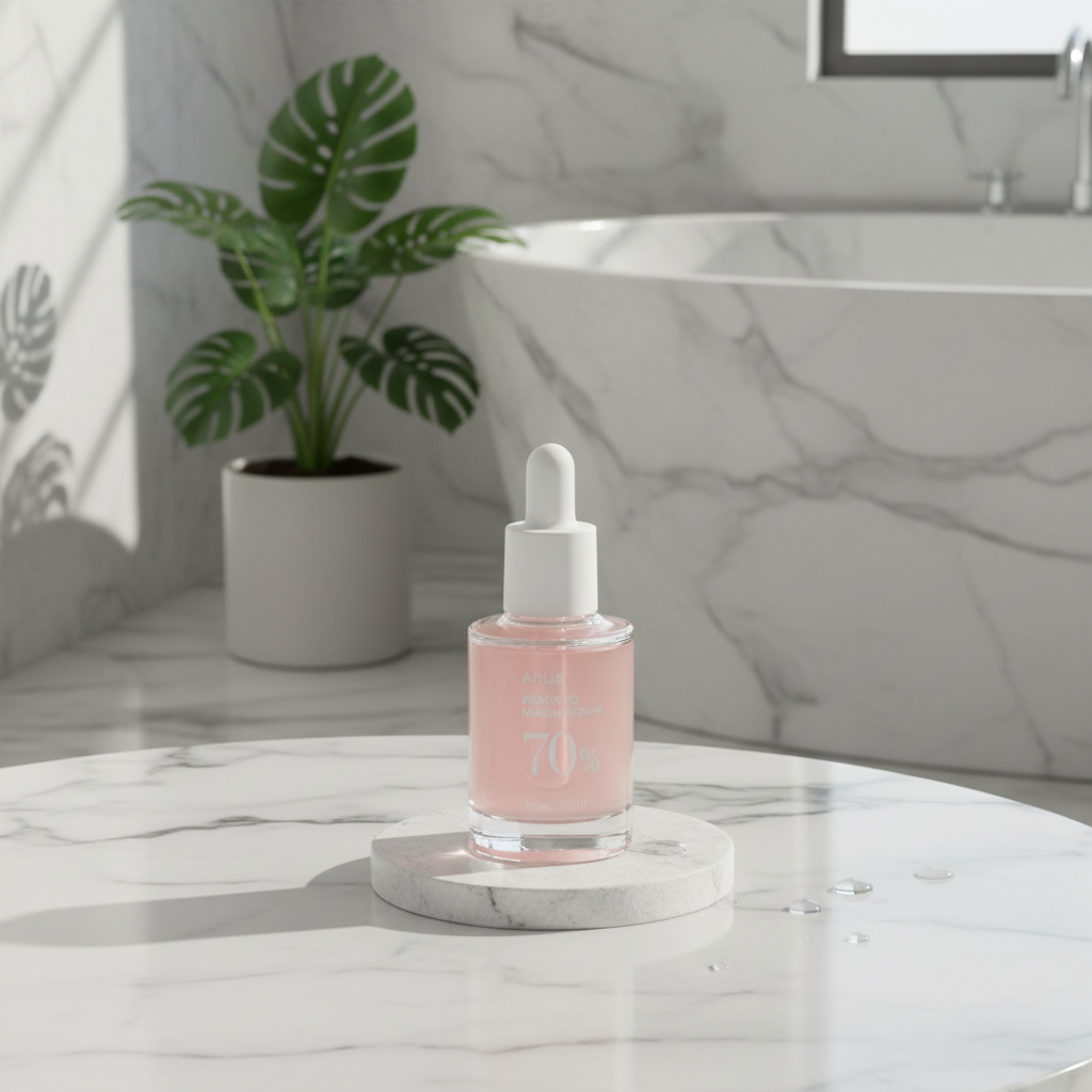 ANUA - Peach 70% Niacinamide Serum - Rozjasňující sérum se 70% extraktem z broskve - 30 ml