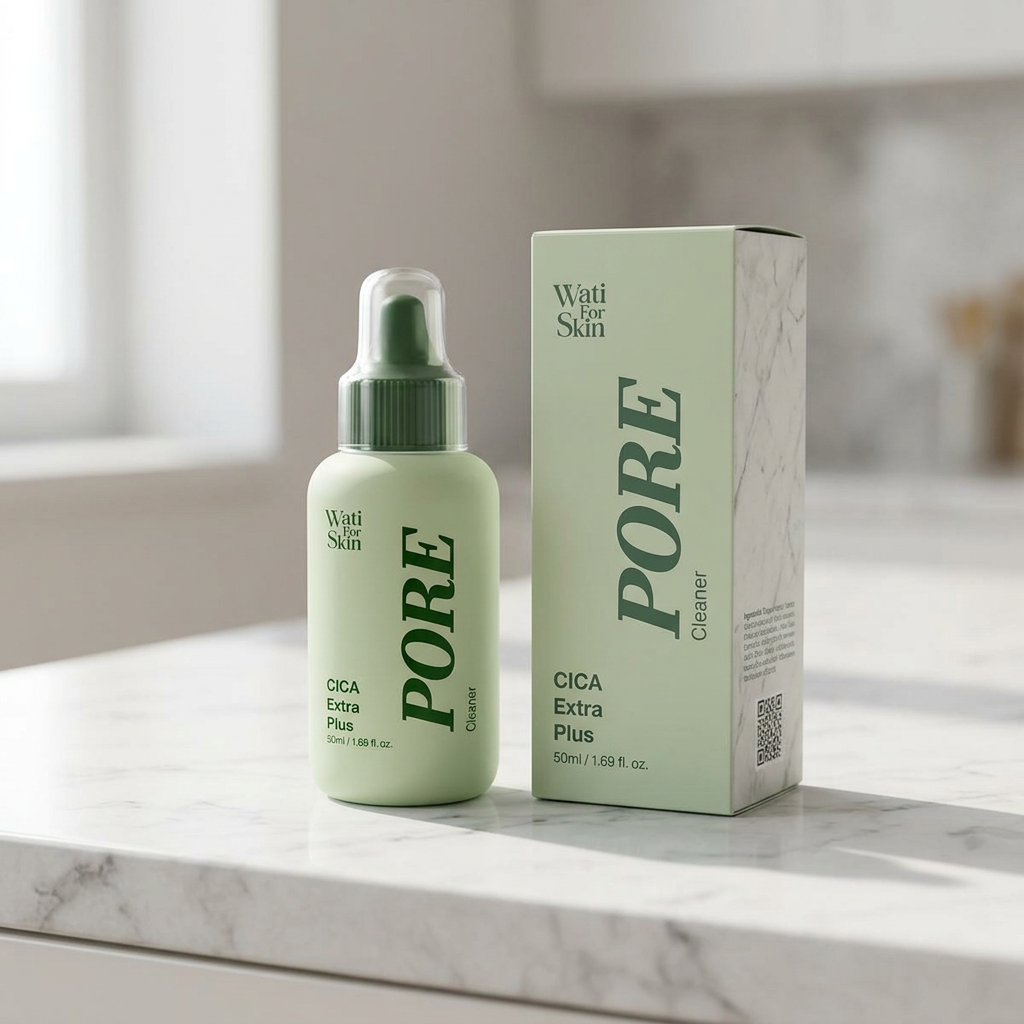WATI FOR SKIN - Cica Extra Plus Pore Cleanser - Hloubkově čisticí cleanser s centellou - 50 ml