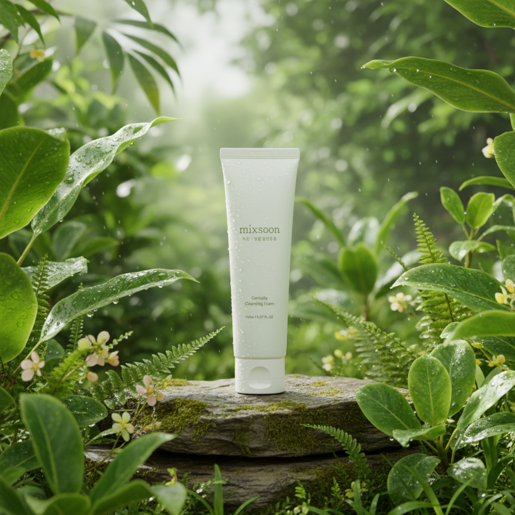 MIXSOON - Centella Cleansing Foam - Čisticí pěna s pupečníkem asijským - 150 ml