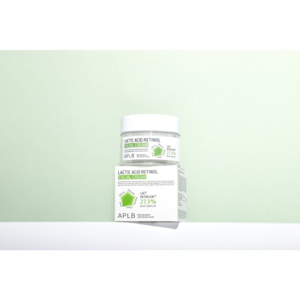 APLB - Lactic Acid Retinol Facial Cream - Omlazující krém s kyselinou mléčnou a retinolem - 55 ml