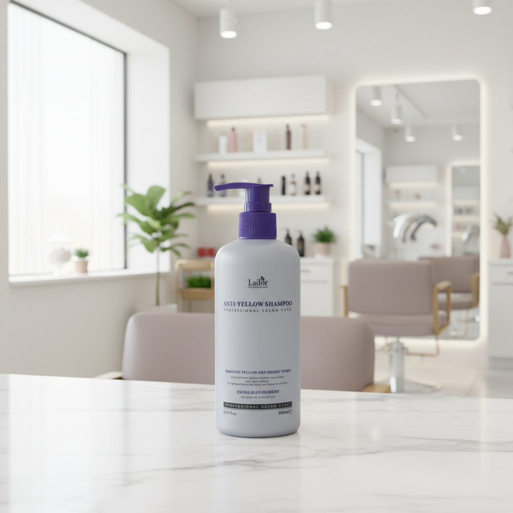 Lador - Anti-Yellow Shampoo - Šampon pro blond vlasy proti žlutým tónům - 300 ml