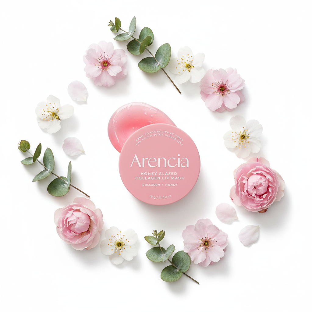 ARENCIA - Honey Glazed Collagen Lip Mask - Medová kolagenová maska na rty - 15 g