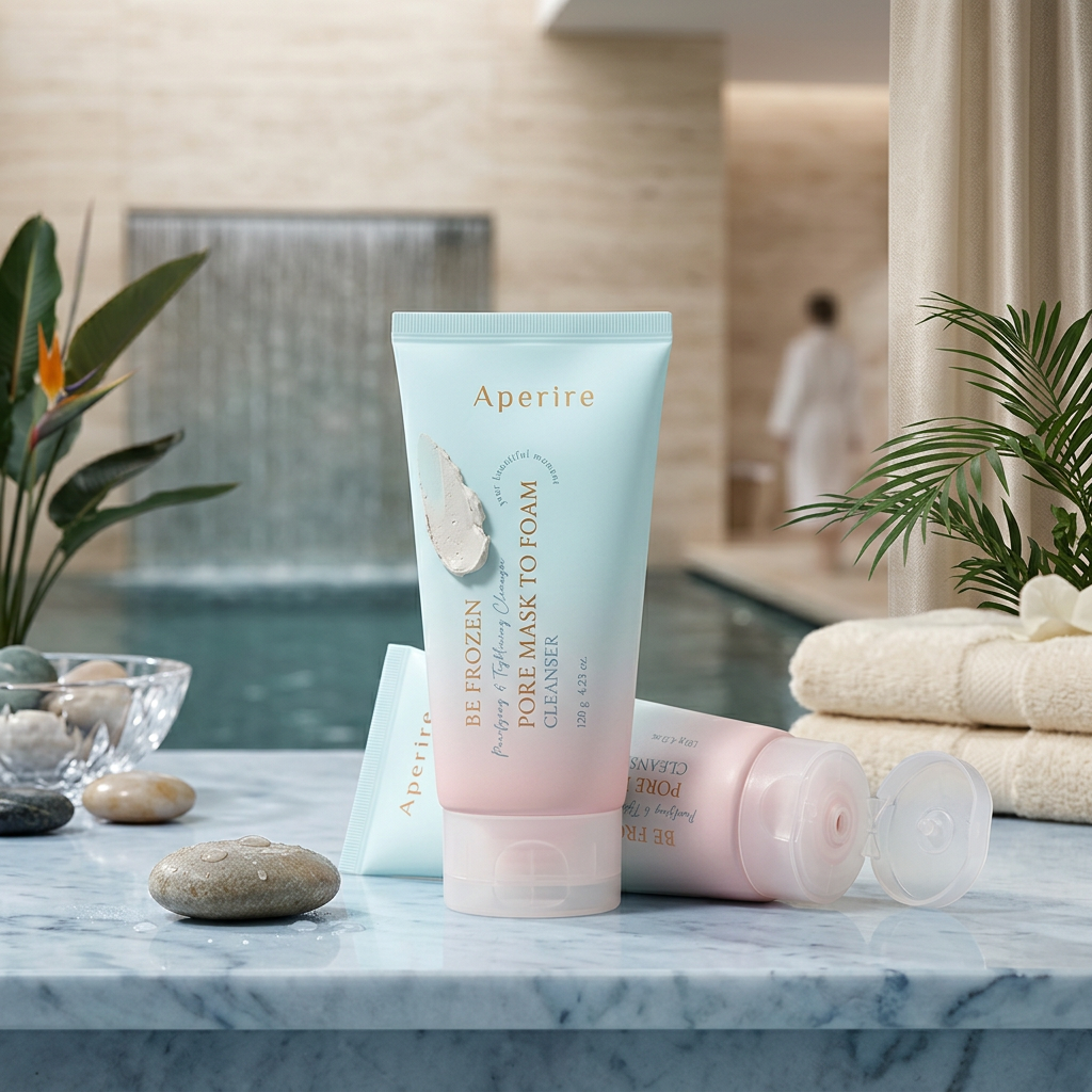 APERIRE - Be Frozen Pore Mask To Foam Cleanser - Čisticí pěnový cleanser na póry pro čistou pleť - 20 g