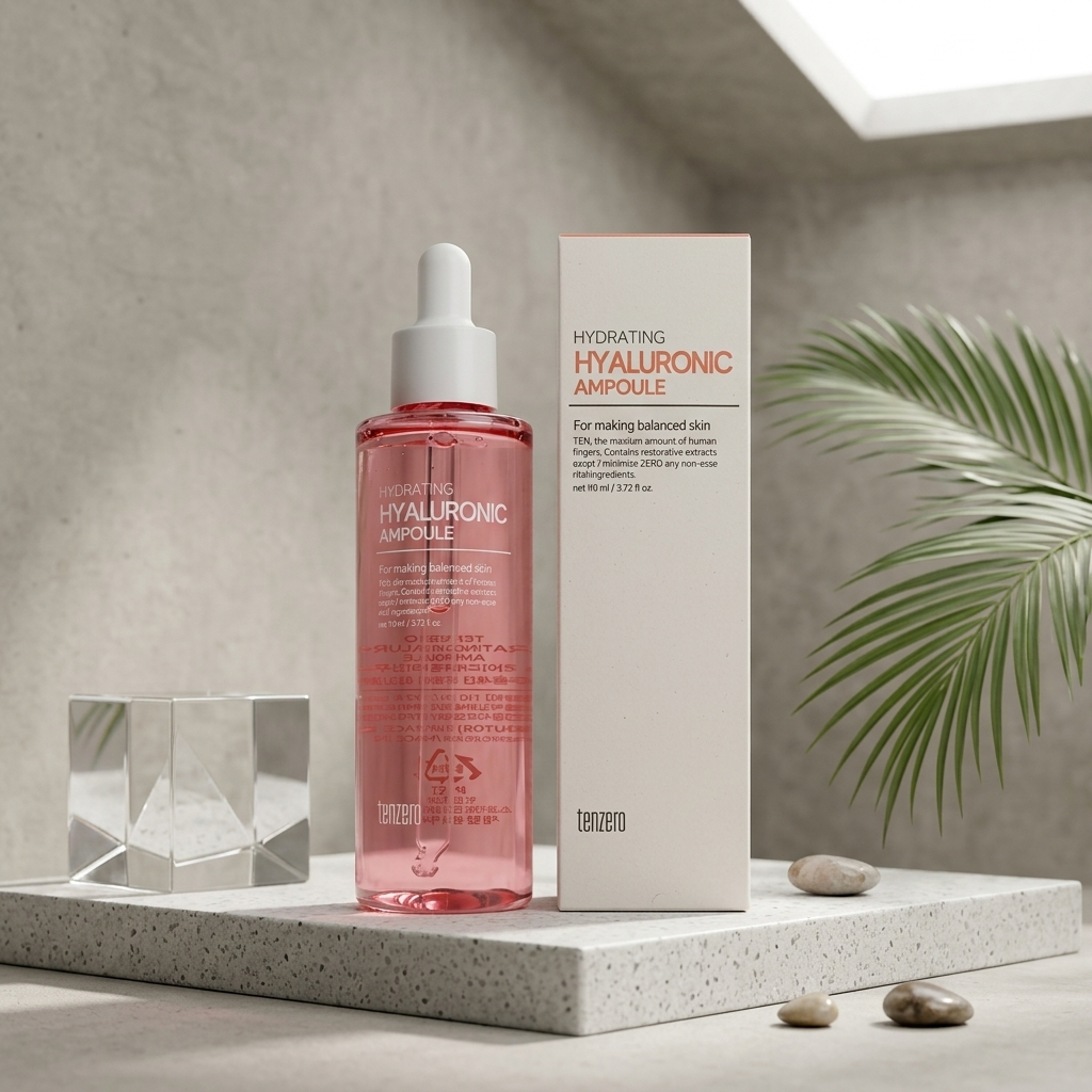 TENZERO - Hydrating Hyaluronic Ampoule - Hydratační ampule s kyselinou hyaluronovou - 110 ml