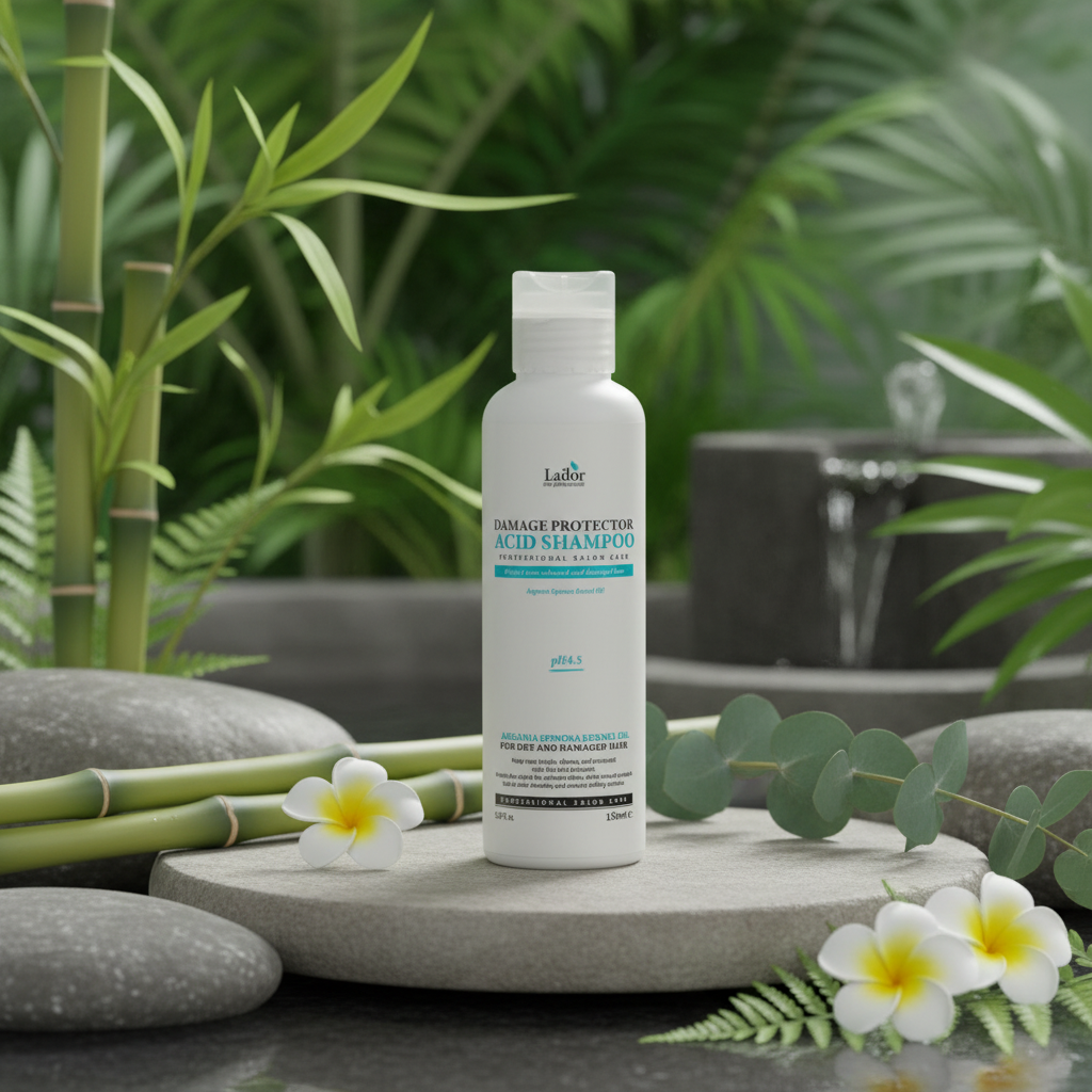 Lador - Damage Protector Acid Shampoo - Hloubkově regenerační šampon pro suché, poškozené a chemicky ošetřené vlasy - 150 ml
