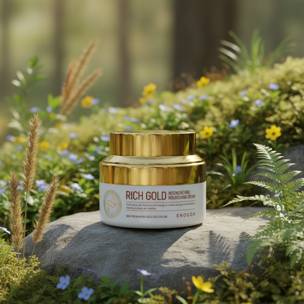 ENOUGH - Rich Gold Intensive Pro Nourishing Cream - Intenzivně vyživující krém s propolisem a 24K zlatem - 50 ml