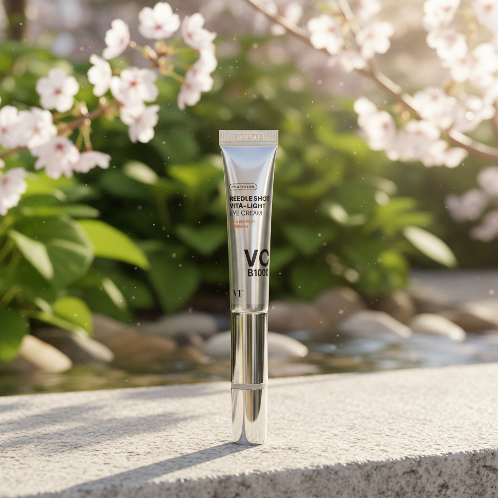 VT - Reedle Shot Vita-Light Eye Cream - Rozjasňující oční krém s mikrojehličkami - 15 ml