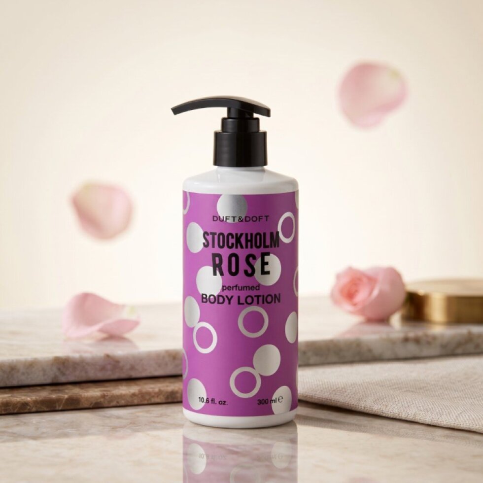 DUFT & DOFT - Stockholm Rose Perfumed Body Lotion - Parfémované tělové mléko Stockholm Rose - 300 ml