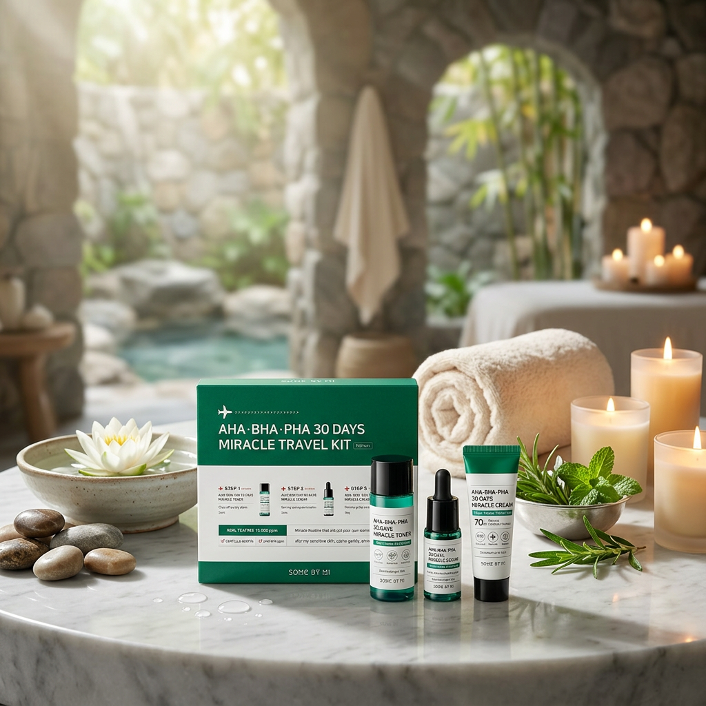 SOME BY MI - AHA∙BHA∙PHA 30 Days Miracle Travel Kit - Sada s AHA, BHA a PHA kyselinami pro čistou pleť