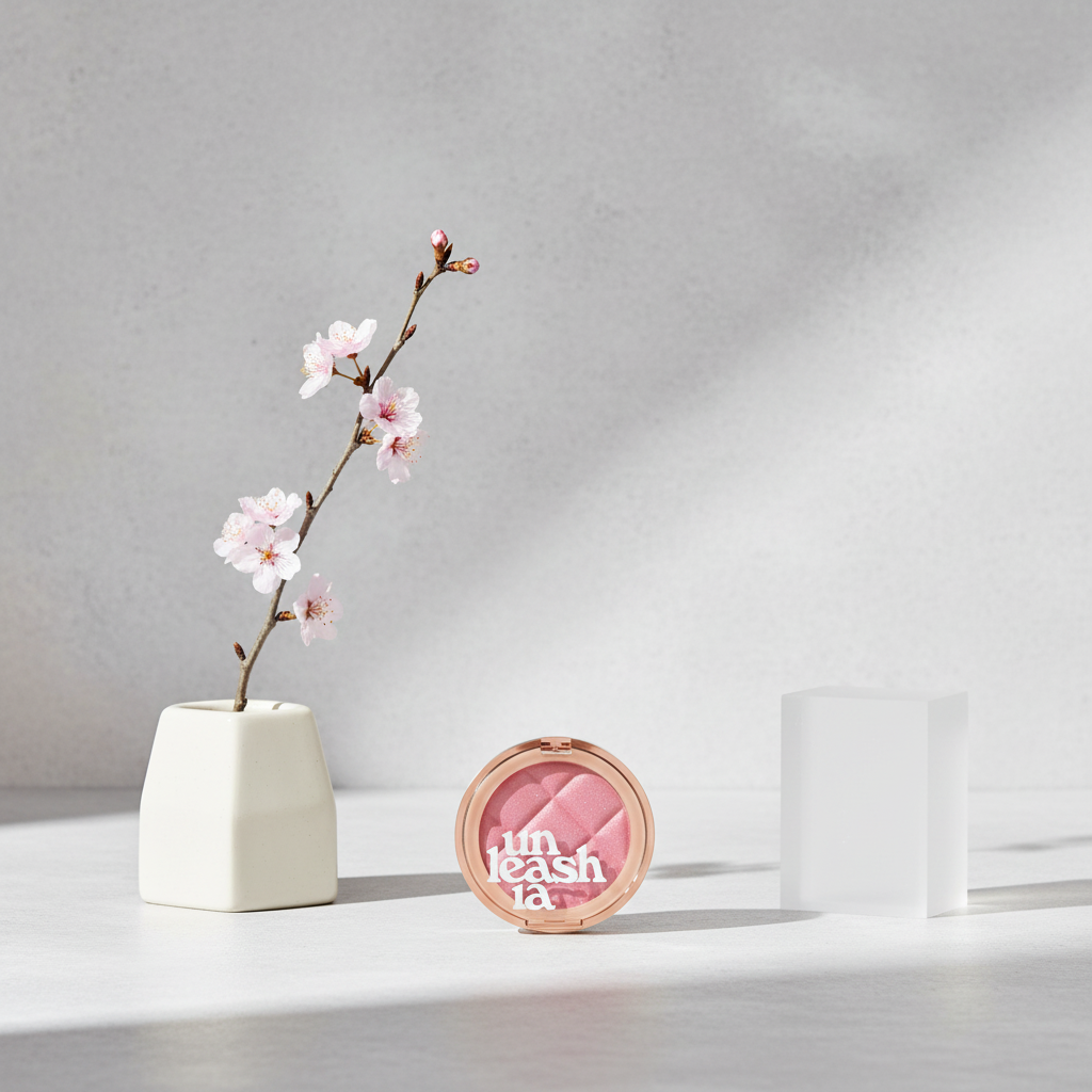 UNLEASHIA - Dough Dough Waffle Blush No. 1 Peachy Batter - Waffle tvářenka No. 1 Peachy Batter - 7 g