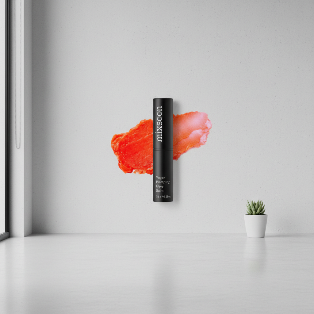 MIXSOON - Vegan Plumping Glow Balm - Objemový balzám na rty - 3,5 g