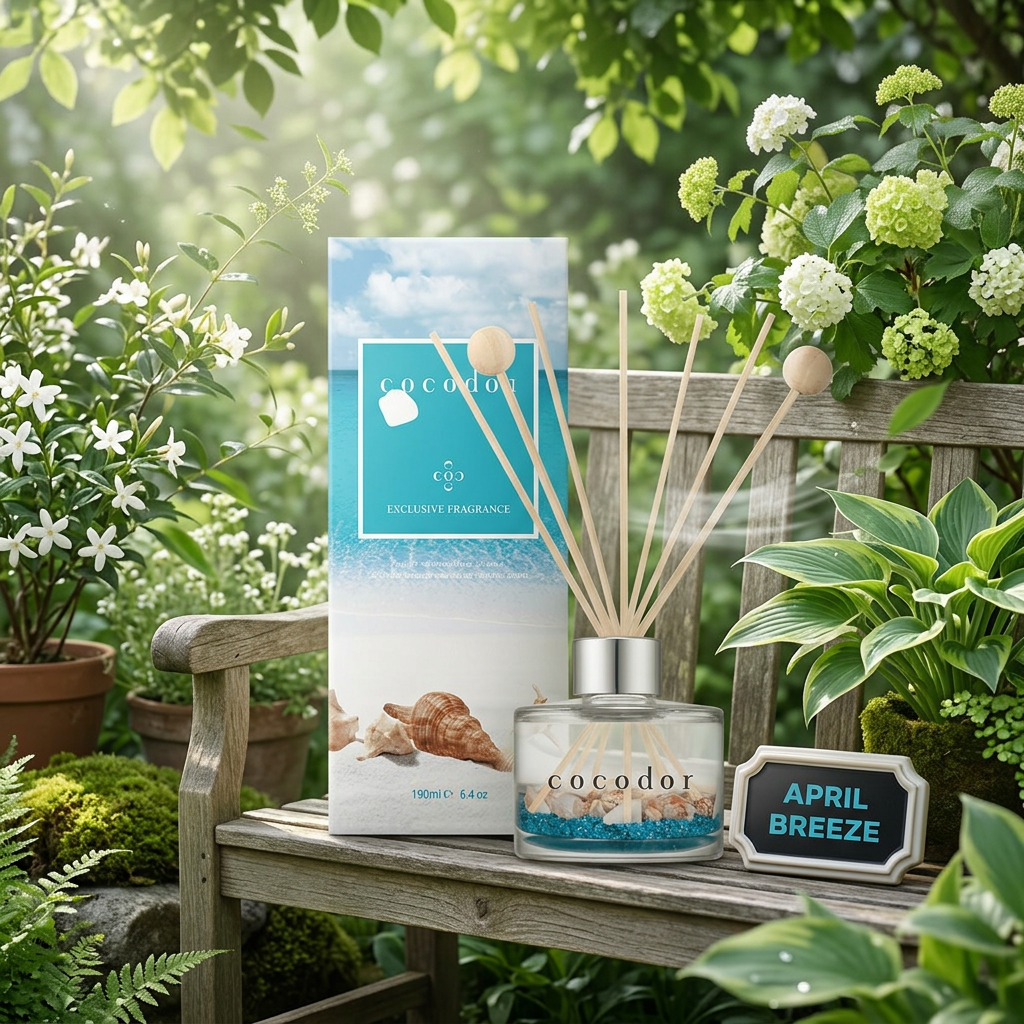 COCODOR - Aqua Diffuser April Breeze - Difuzér s vůní dubnového vánku - 190 ml