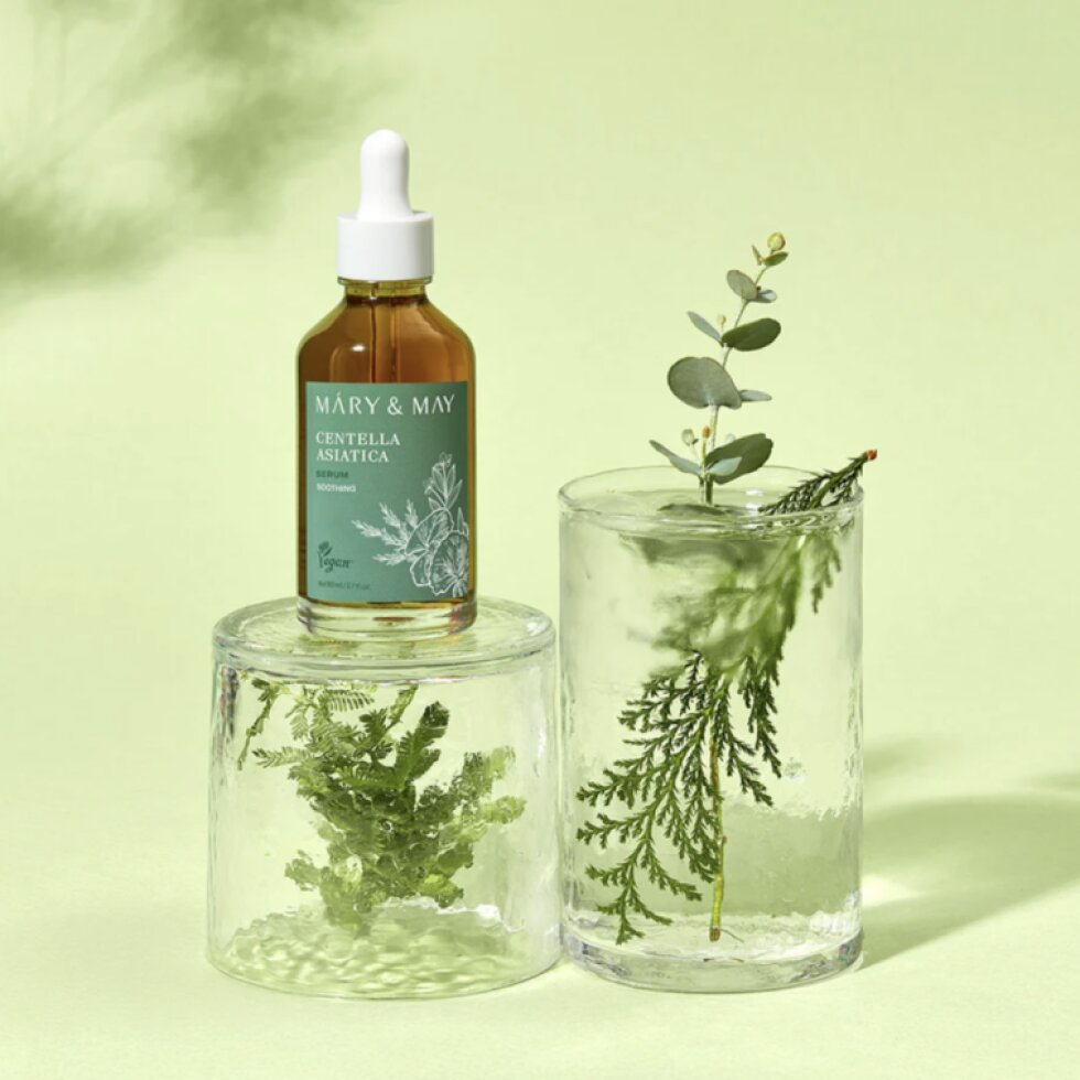 Mary & May - Centella Asiatica Serum - Zklidňující pleťové sérum s centella asiatica - 80ml
