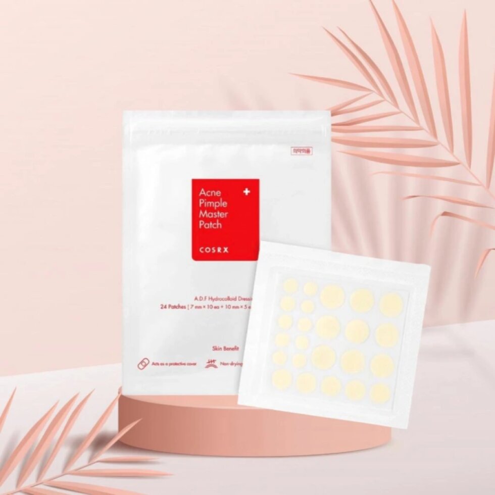 COSRX - Acne Pimple Master Patch - Hojivé náplasti na nedokonalosti pleti - 24 ks