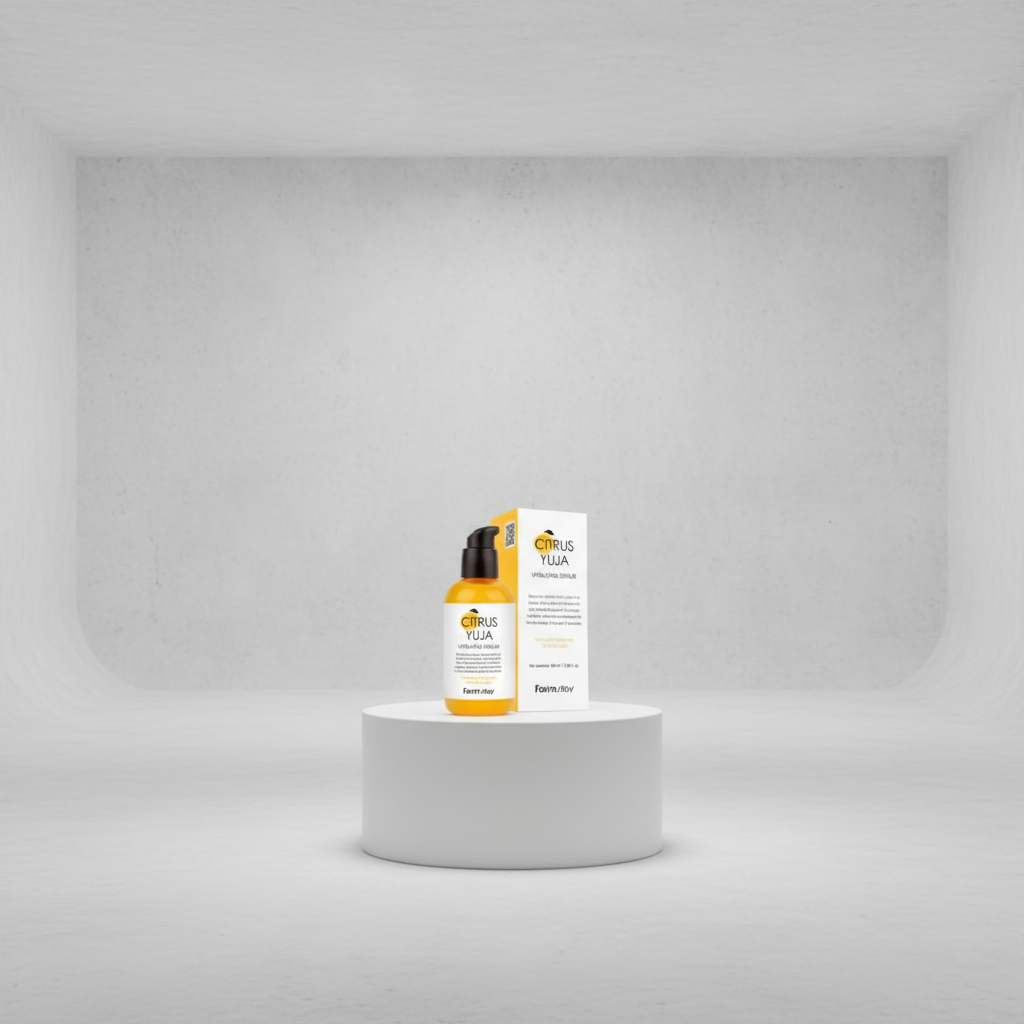 Farm Stay - Citrus Yuja Vitalizing Serum - Hydratační s rozjasňující sérum s vitaminem C - 100 ml