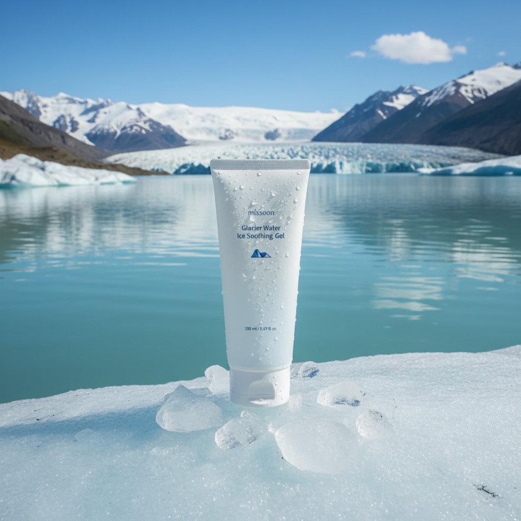 MIXSOON - Glacier Water Ice Soothing Gel - Hydratační gelový krém na tělo i obličej s chladivým efektem- 150 ml