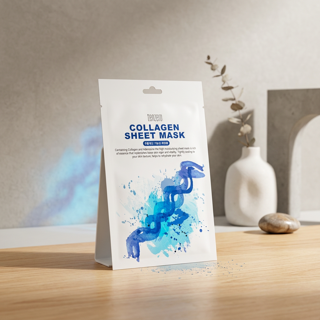 TENZERO - Collagen Sheet Mask - Plátýnková maska s kolagenem - 25 ml