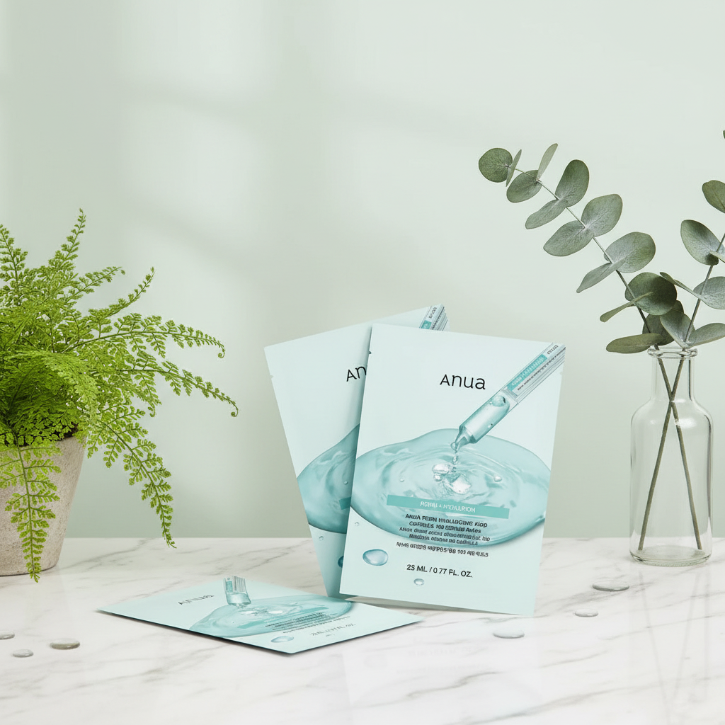 ANUA - PDRN Hyaluronic Acid Capsule 100 Serum Mask Set - Pleťová maska s PDRN a kyselinou hyaluronovou - 23 g