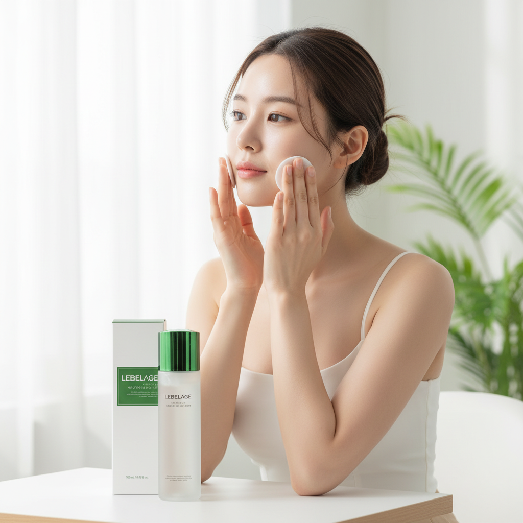 LEBELAGE - Centella Moisture Skin Toner - Pleťový toner s pupečníkem Centella - 150 ml