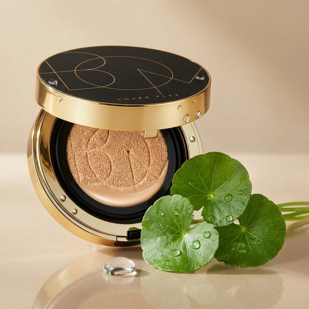 B.O.M. - Cover Flex Cushion SPF50+ PA+++ #25N Medium - Make-up cushion s SPF - 15 g